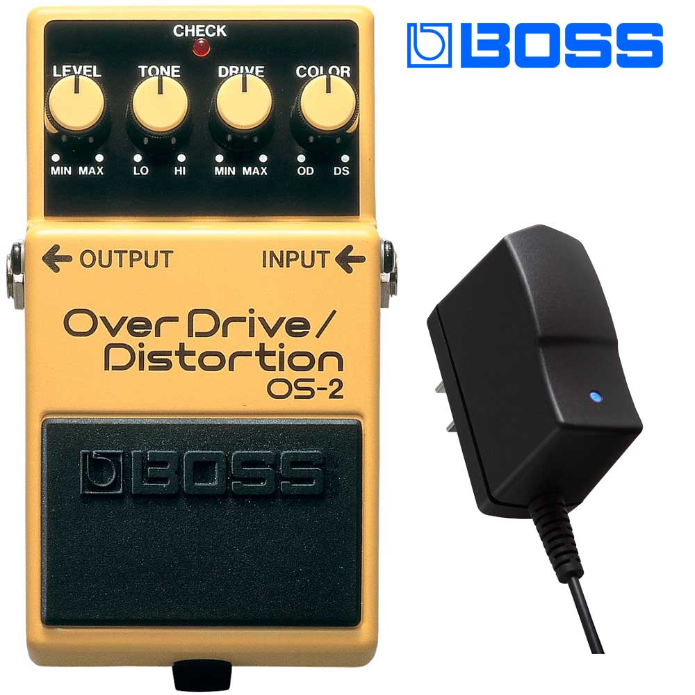 【ACアダプターセット】 BOSS OS-2 Over Drive/Distortion