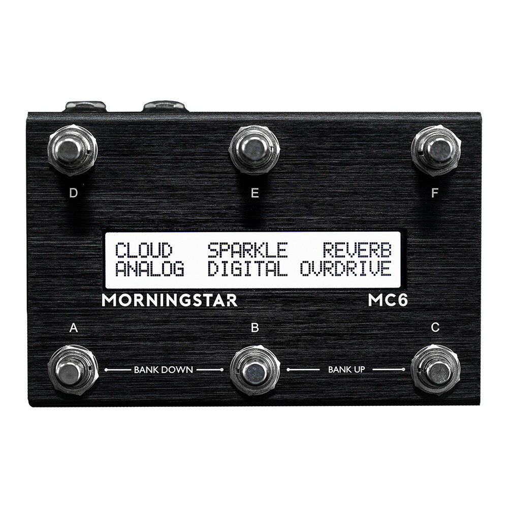 Morningstar Engineering MC6 MKII MIDIフットコントローラー