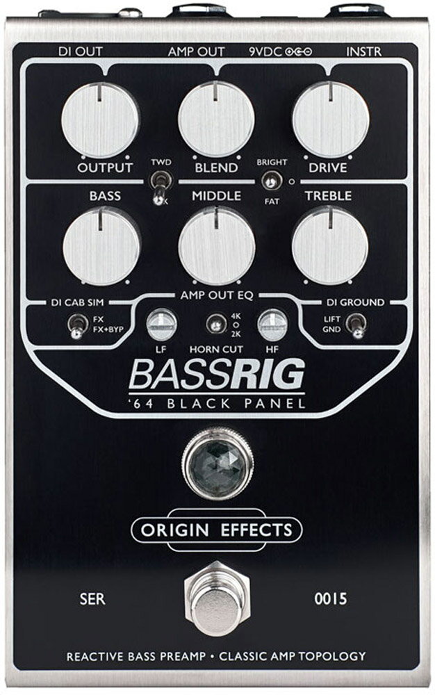 ORIGIN EFFECTS BassRIG ’64 Black Panel