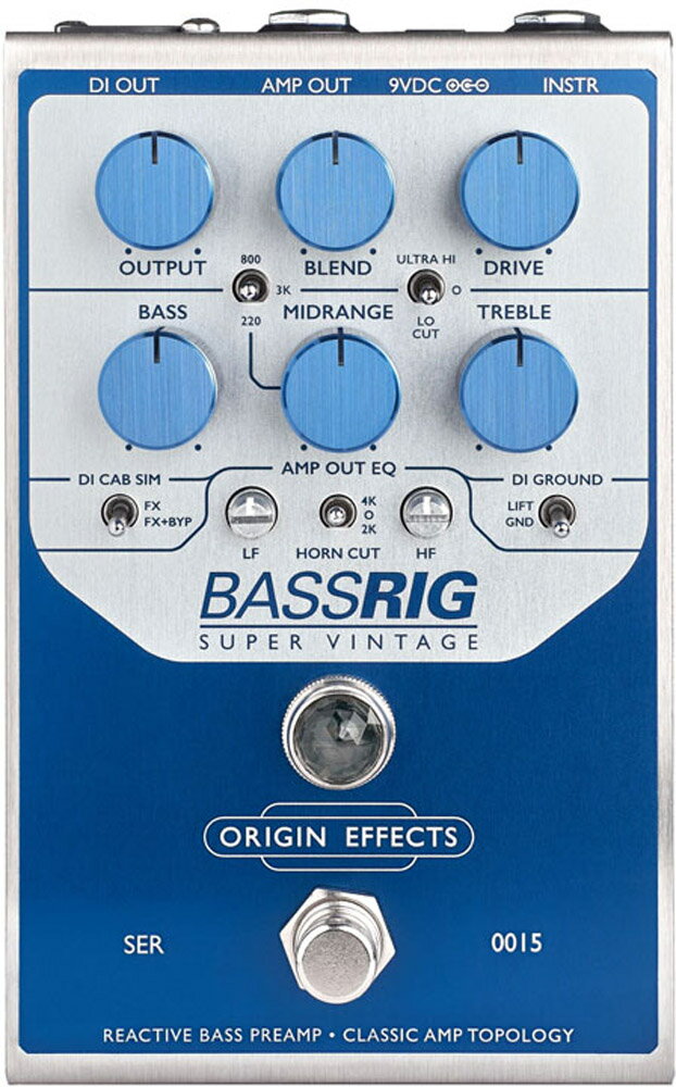 ORIGIN EFFECTS BassRIG Super Vintage