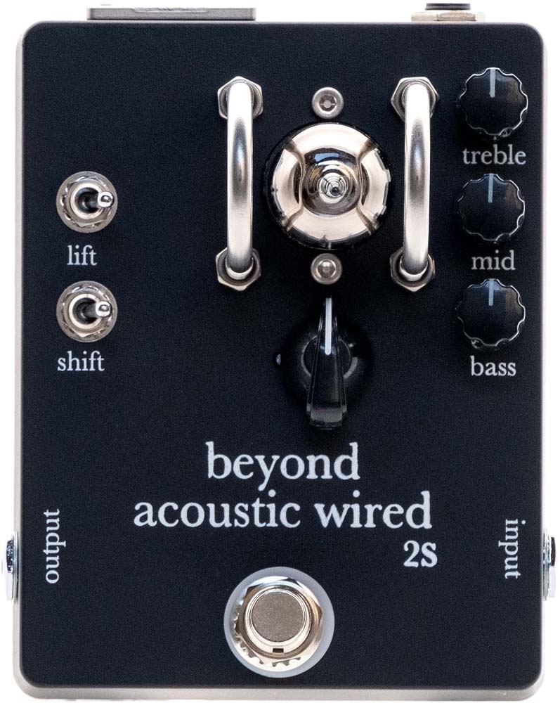 beyond tube pedals acoustic wired 2S 真空管エレアコ・プリアンプ／DIボックス