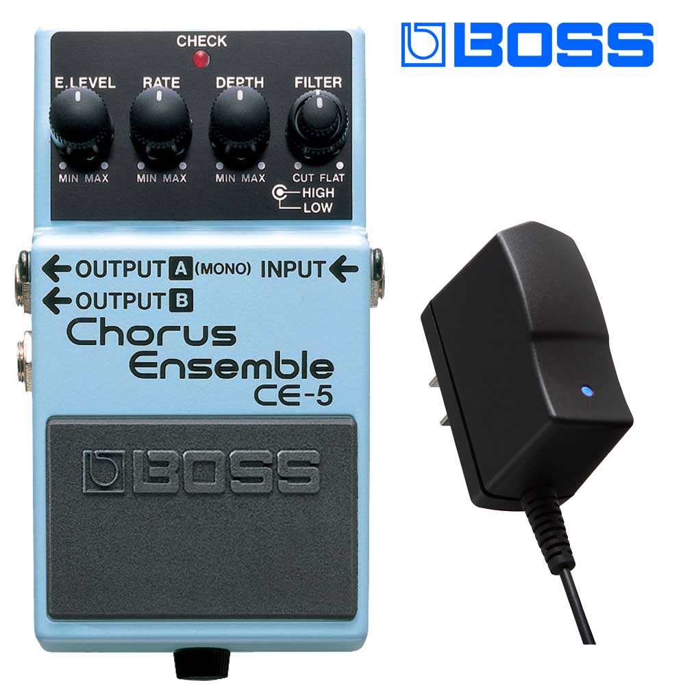 【ACアダプターセット】 BOSS CE-5 Chorus コーラス アンサンブル エフェクター