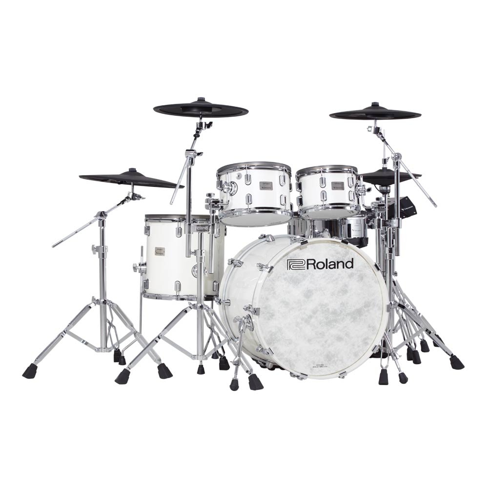 Roland V-Drums Acoustic Design Series VAD706-PW + KD-222-PW + DTS-30S 【店頭展示品】