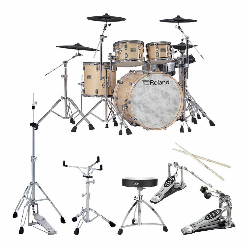 Roland V-Drums Acoustic Design Series VAD706-GN ツインバリューセット