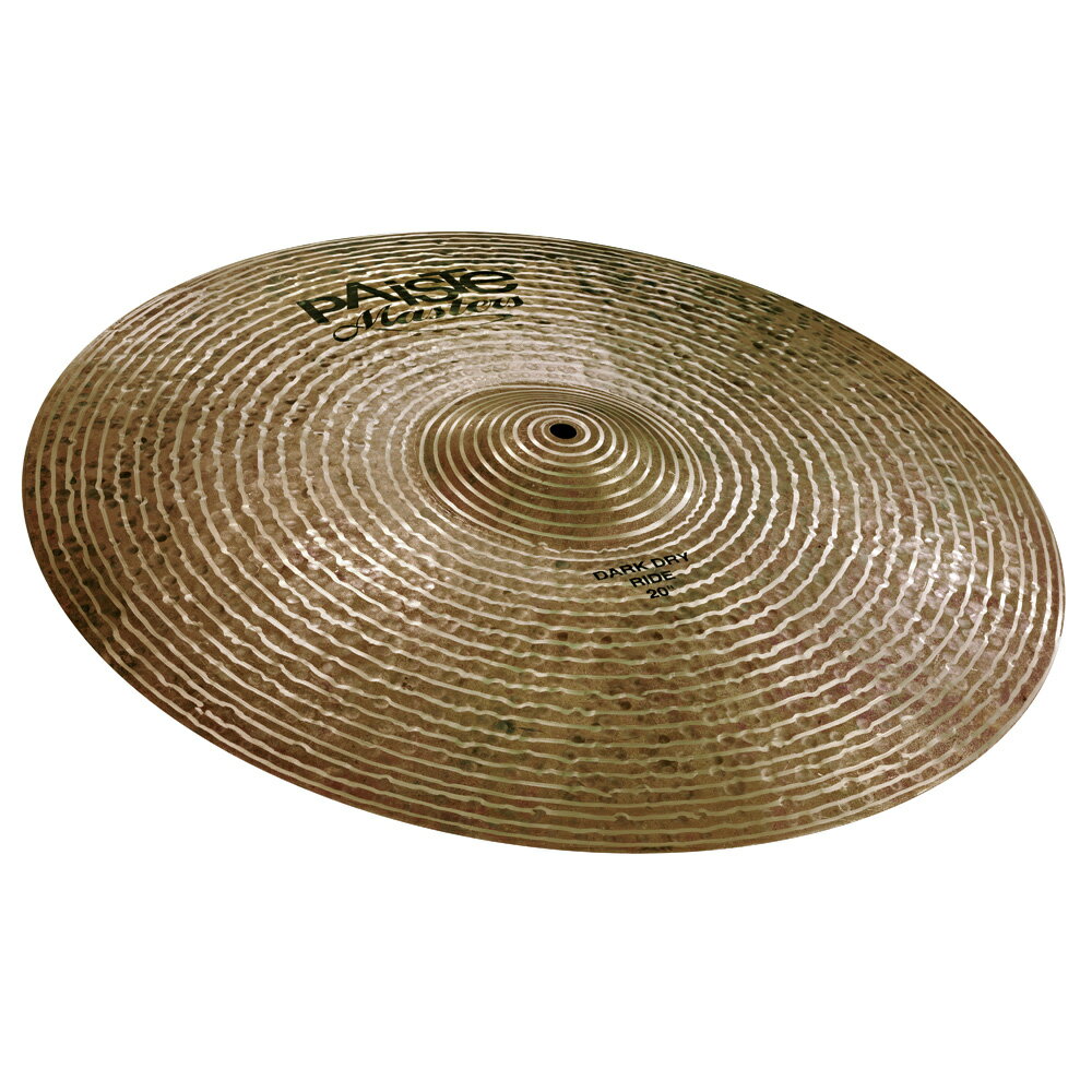 PAiSTe パイステ/シンバル Masters Dark Dry Ride 20″