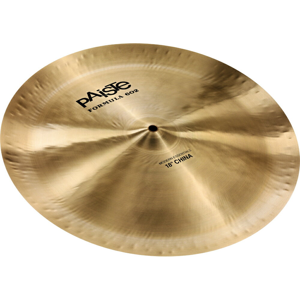 PAISTE Formula 602 Modern Essentials (Essectials) China 18″