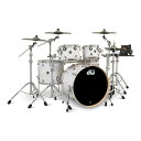 dw DWe 5-Piece Complete Bundle Kit White Marine Pearl FinishPly?