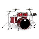 dw DWe 5-Piece Complete Bundle Kit Black Cherry Metallic Lacquer