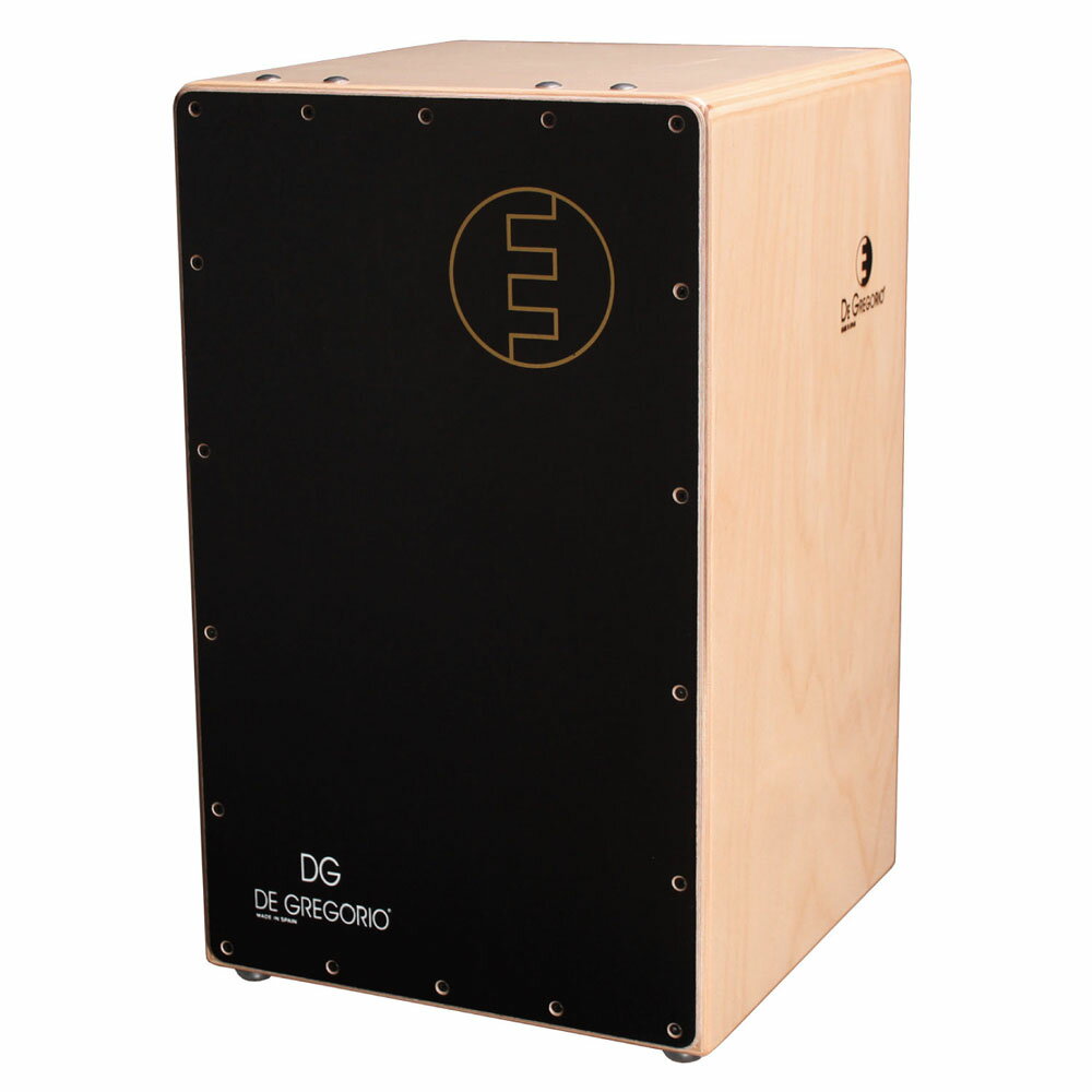 De Gregorio CAJON Chanela BLACK DG CAJON カホン チャネラ ブラック