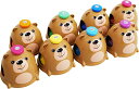 KC MB-8DB Bear Desk Bells