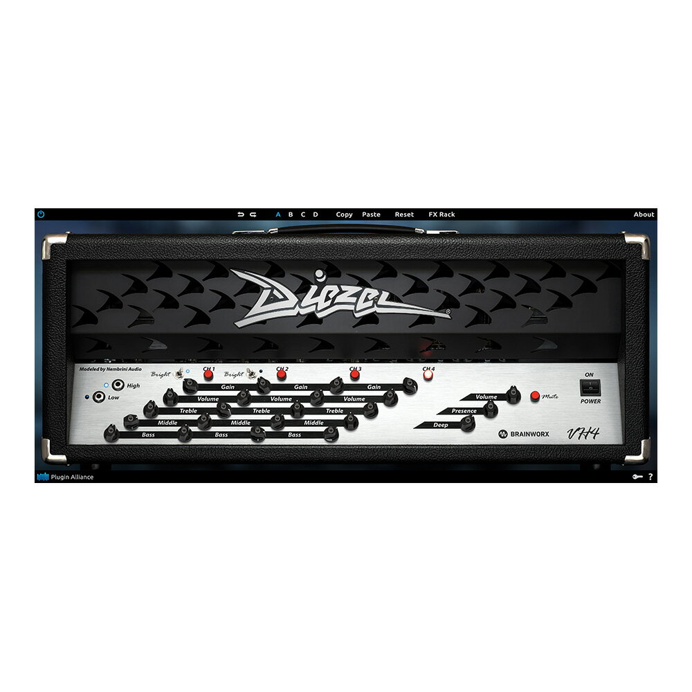 Plugin AllianceDiezel VH4 【ダウンロード版/メール納品】