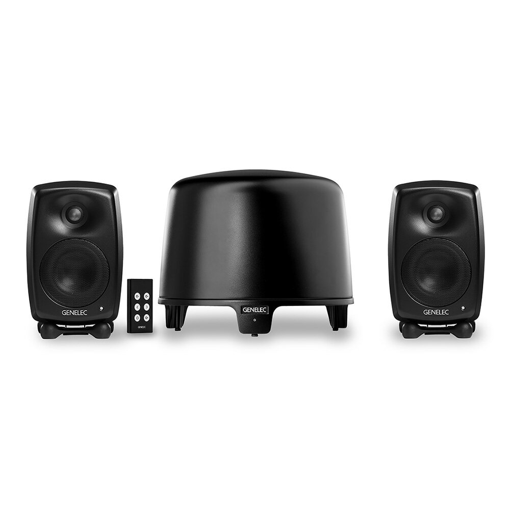 GENELEC G Two + F One 2.1ch Home Set ブラック 【My First Genelec特別オファー！】