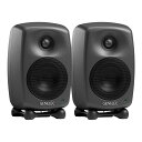 GENELEC 8020DPM ダークグレー(ペア)【2ウェイ・モデル20周年記念特別オファー!最大79,200円セーブ!】