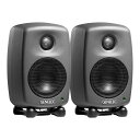 GENELEC 8010AP ダークグレー(ペア)【2ウェイ・モデル20周年記念特別オファー!最大79,200円セーブ!】