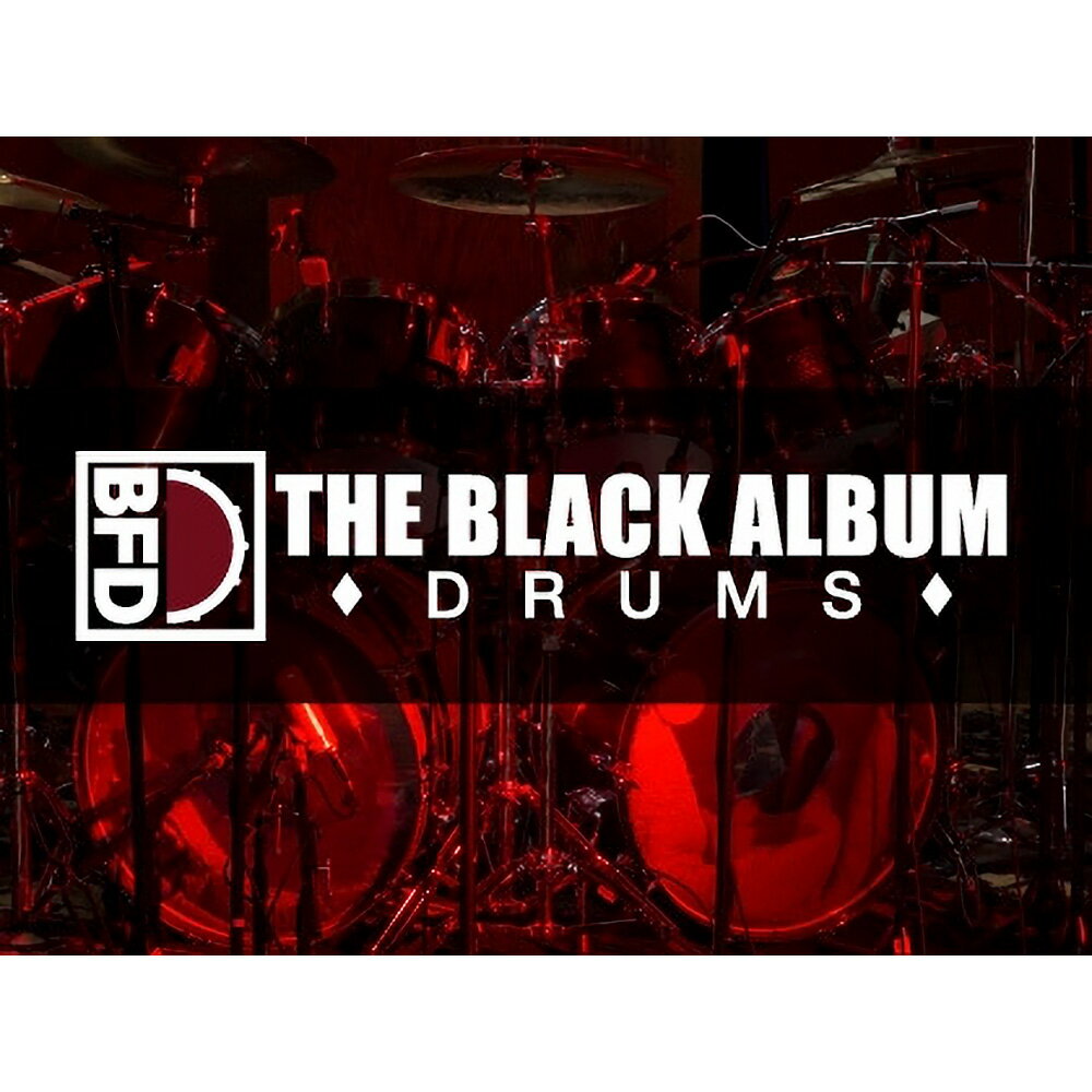 BFD BFD3 Expansion Pack: Black Album Drums【ダウンロード版/メール納品】