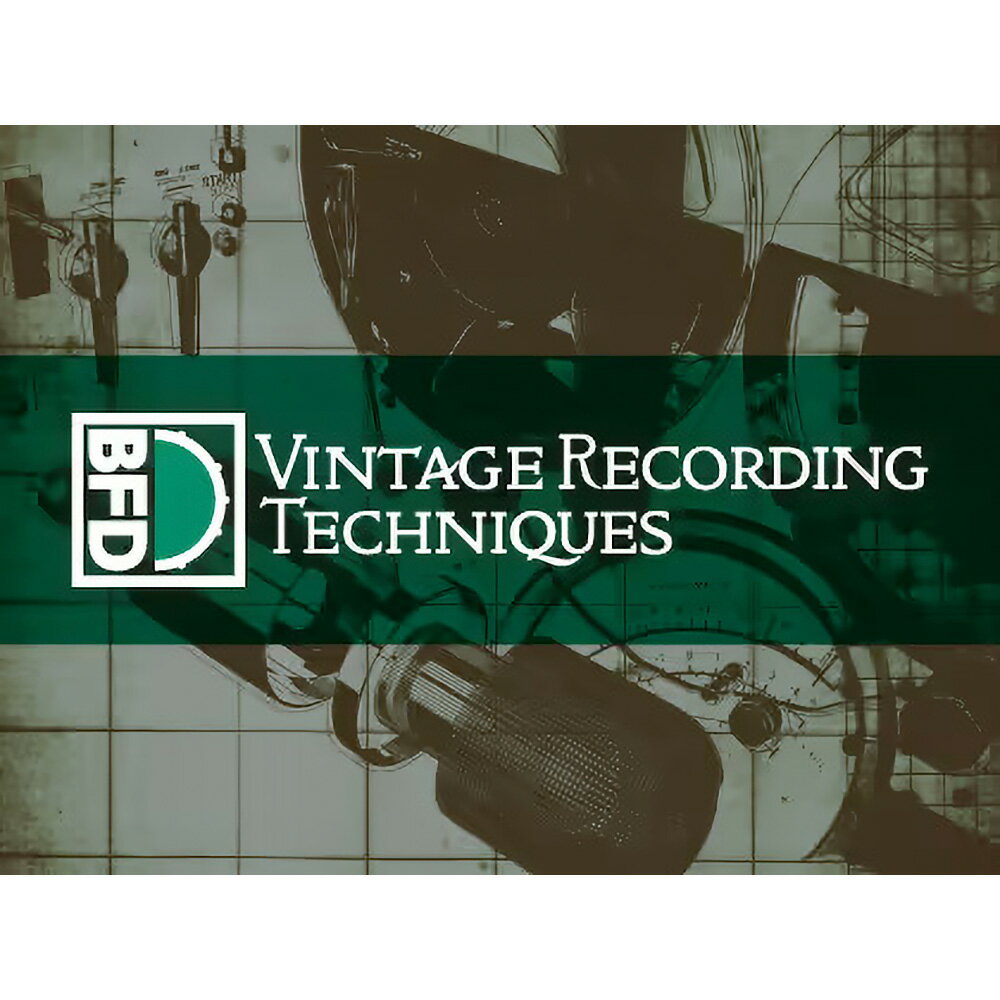 BFD BFD3 Expansion Pack: Vintage Recording Techniques