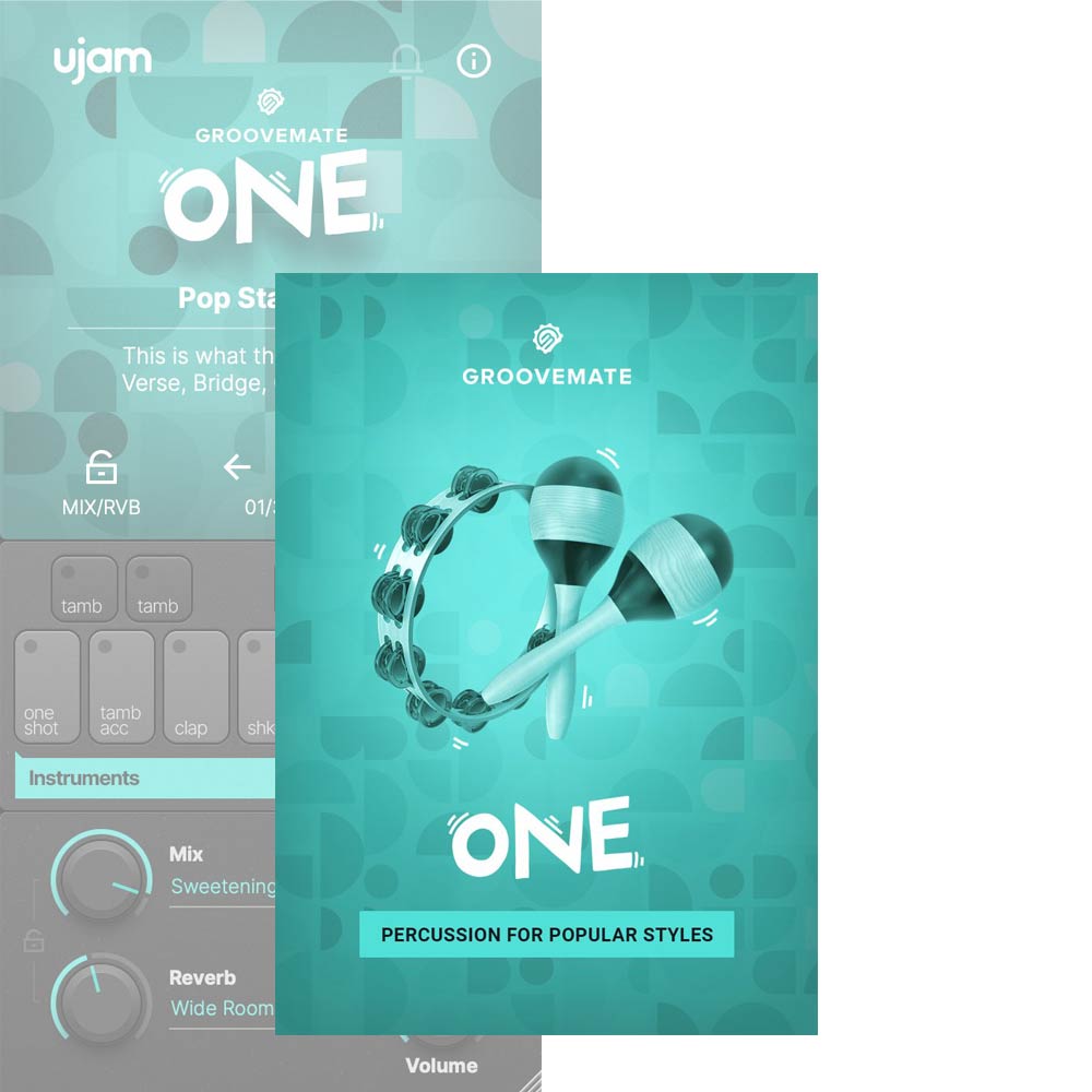 UJAM Groovemate ONE 【ダウンロード版/メール納品】