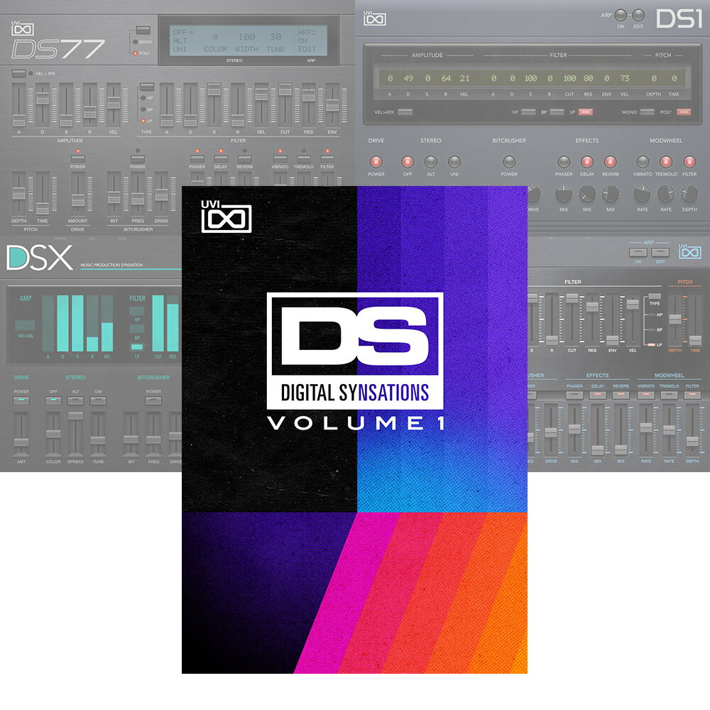 UVI Digital Synsations VOLUME1 【ダウンロード版/メール納品】