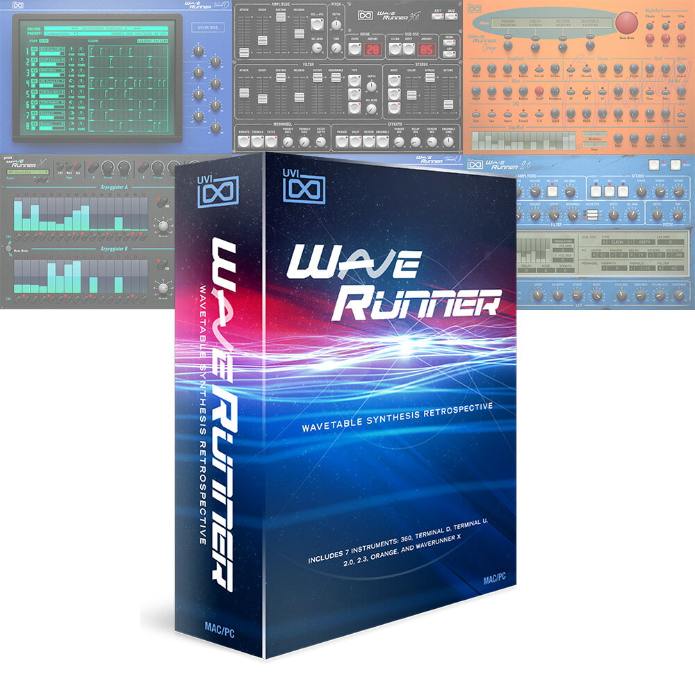 UVI WaveRunner 【ダウンロード版/メール納品】