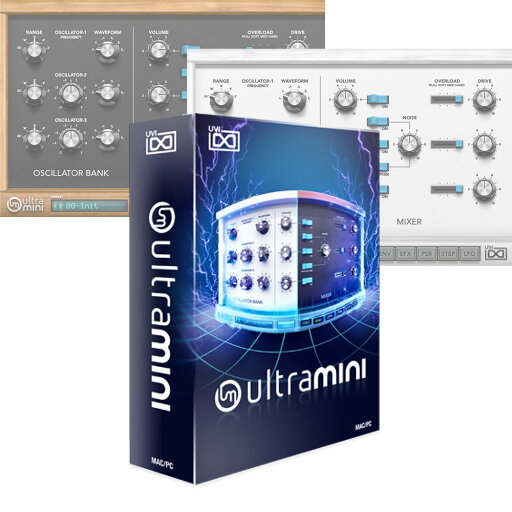 UVI UltraMini【ダウンロード版/メール納品】 UVI UltraMini【ダウンロード版/メール納品】