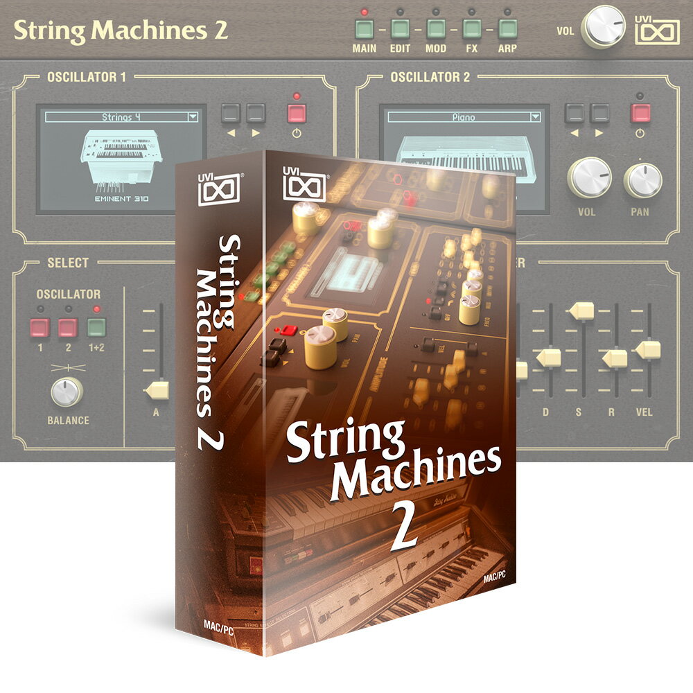 UVI String Machines 2 【ダウンロード版/メール納品】