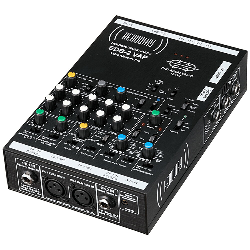 Headway Music EDB-2 VAP アコースティック用プリアンプ key-shibuya-10029349 ミュージックランドKEY WEST サンプル画像2