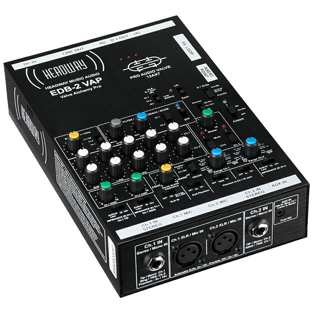 Headway Music EDB-2 VAP アコースティック用プリアンプ