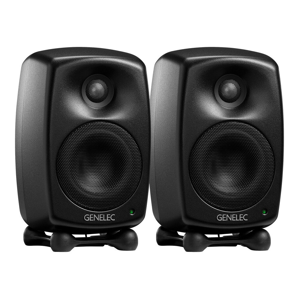 GENELEC 8020DMM ブラック（ペア） 【My First Genelec 特別オファー！最大33,000円オフ！】