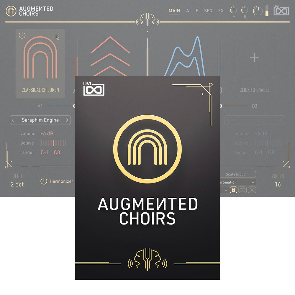 UVI Augmented Choirs 【ダウンロード版/メール納品】