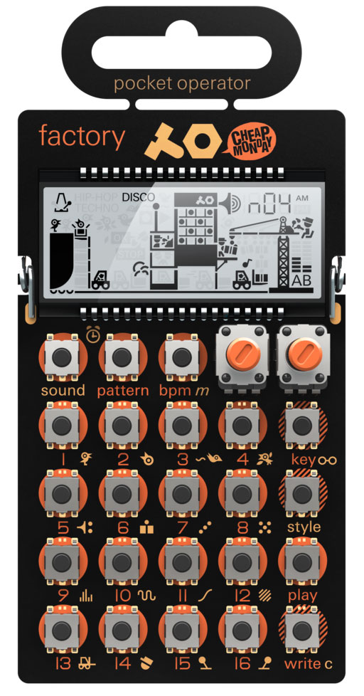 Teenage Engineering PO-16 factory