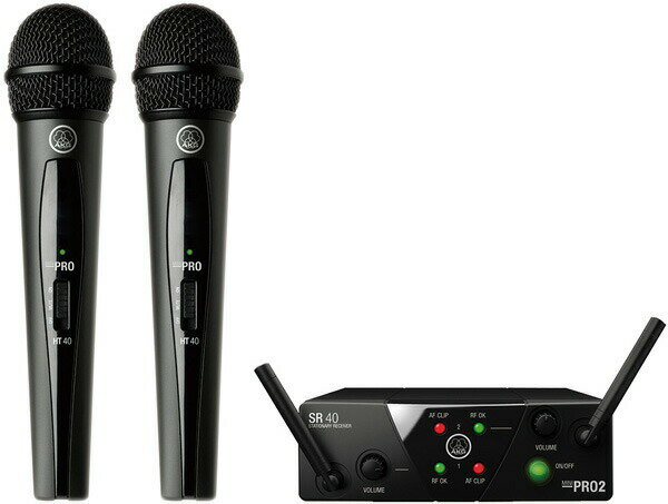 【納期未定】 AKG WMS40 PRO MINI2 VOCAL SET DUAL