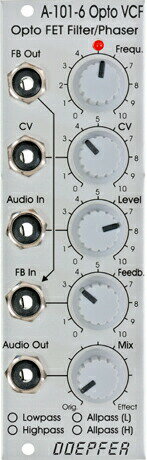 Doepfer A-101-6 Six Stage Opto FET VCF