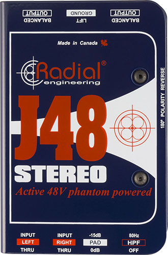 Radial J48 Stereo 【国内正規輸入品】