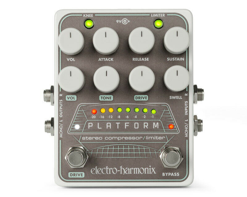 electro-harmonix Platform -Stereo Compressor / Limiter-
