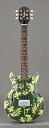 アンプ内蔵ミニエレキギター Woodstics Guitars WS-MINI ALOHA DEEP GREEN & GREEN ALOHA(2)