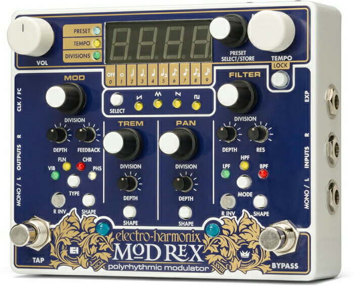 electro-harmonix Mod Rex / Polyrhythmic modulator