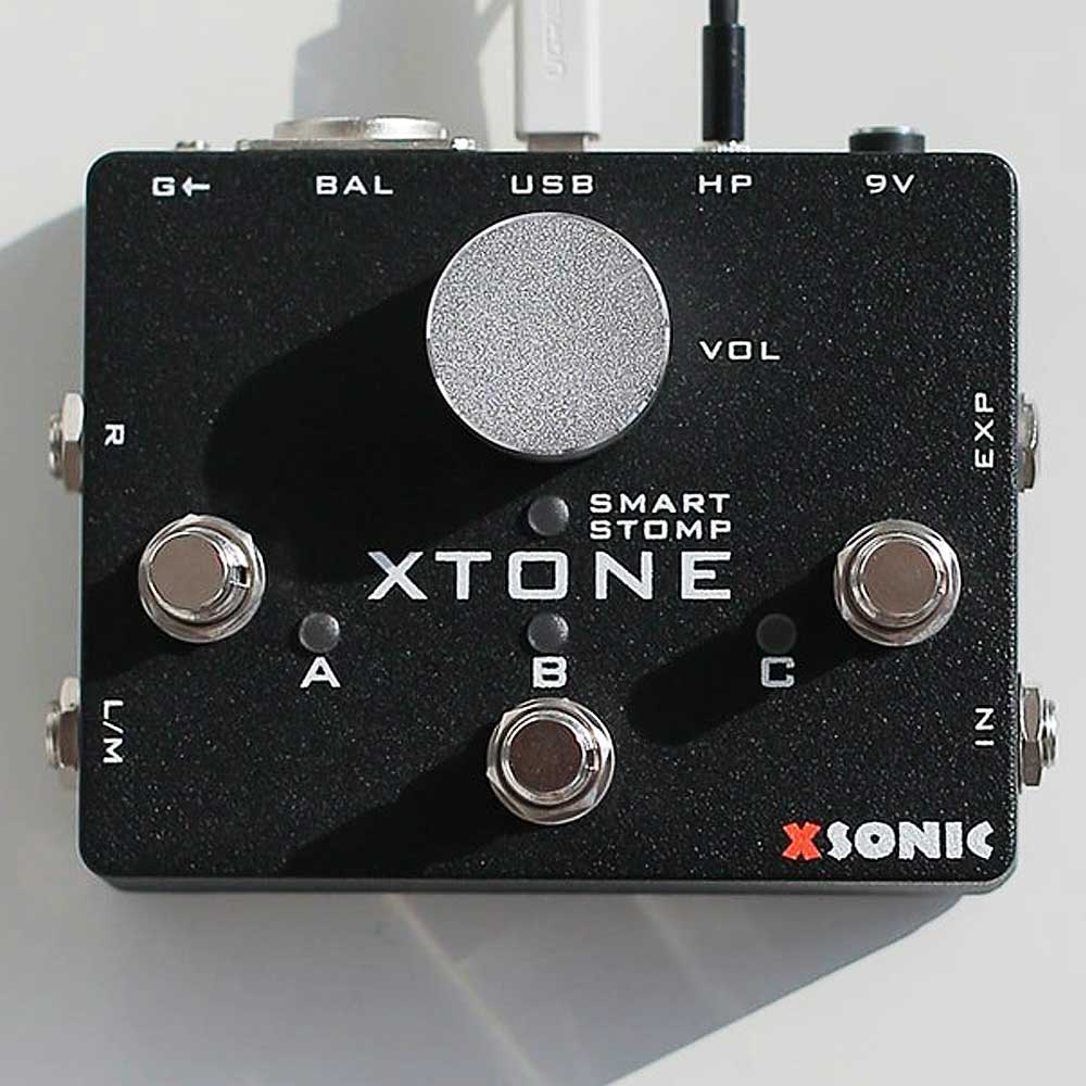 XSONIC ペダル型オーディオ・インターフェース XTONE