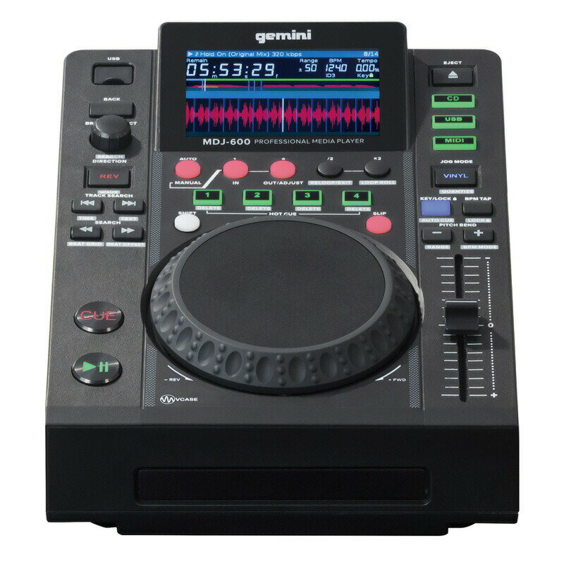 DJ機器, CDJプレーヤー GEMINI MDJ-600 USBCD