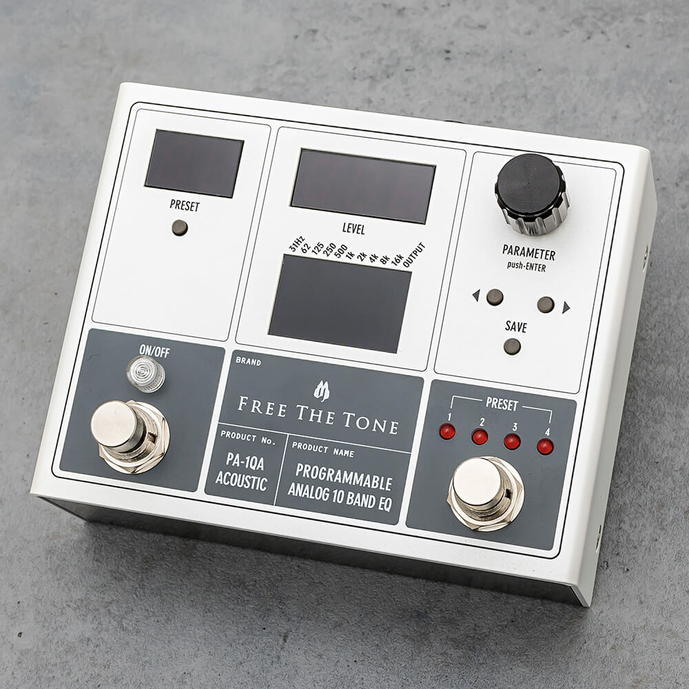 Free the Tone ե꡼ȡ PA-1QA (ƥå) PROGRAMMABLE ANALOG 10 BAND EQ