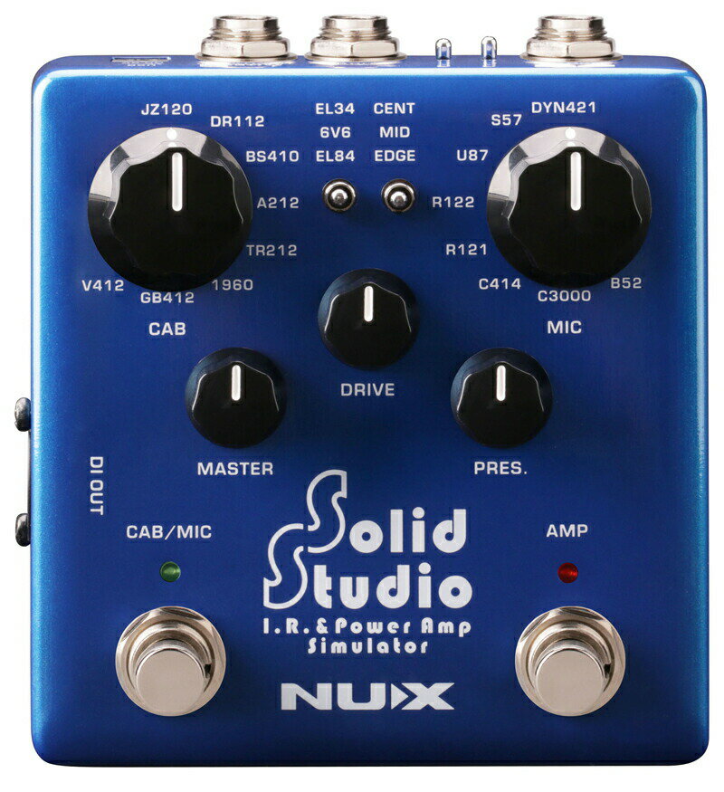 NUX Solid Studio エフェクター パワーアンプシミュレーター