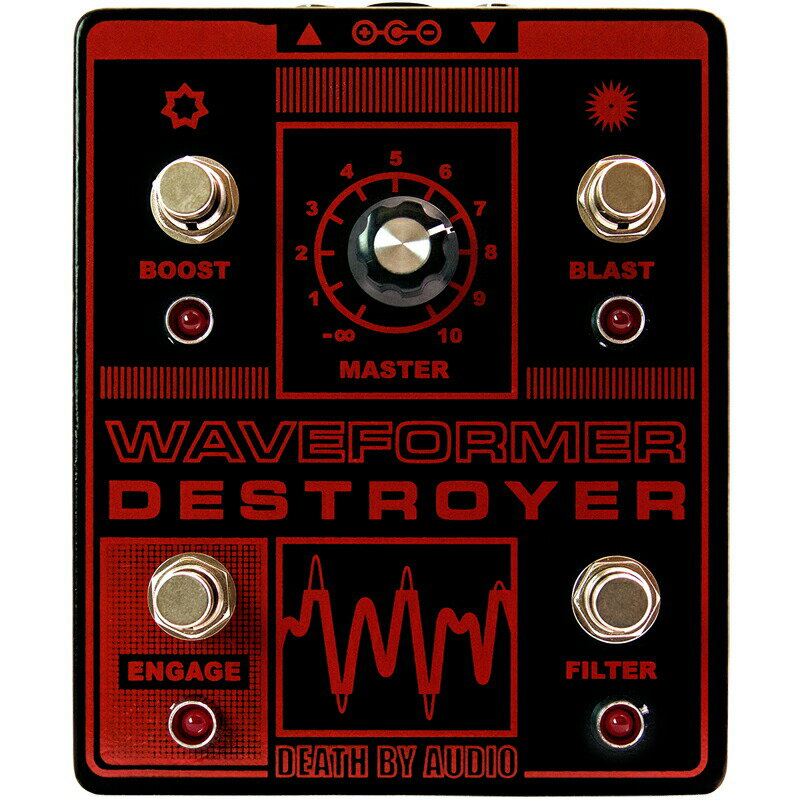 DEATH BY AUDIO WAVEFORMER DESTROYER -Internal control fuzz devastation-