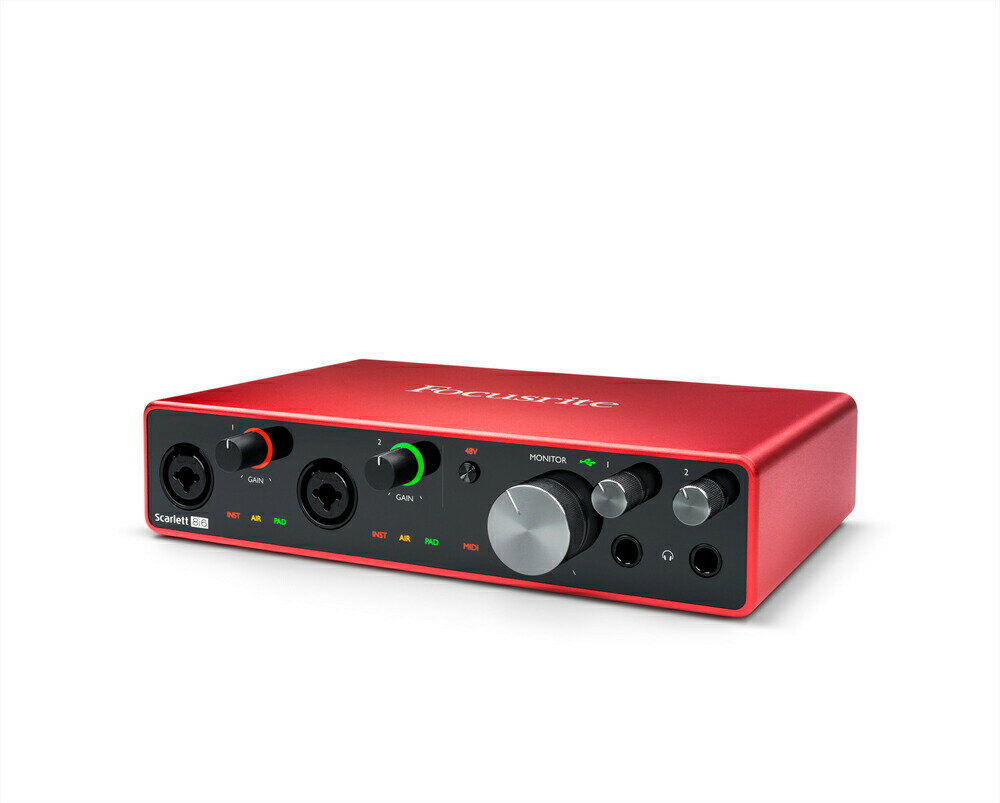 Focusrite Scarlett 8i6 3rd Gen フォーカスライト オーディオインターフェース