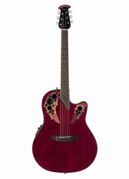 Ovation CE44-RR-G RUBY RED Celebrity Elite Mid Depth オベーション エレアコギター