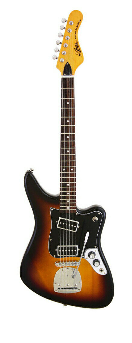 Aria アリア エレキギター RETRO-1532J 3TS(3 Tone Sunburst)