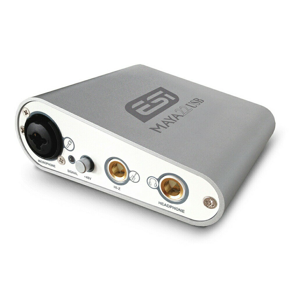 ESI Audiotechnik GmbH オーディオインターフェイス MAYA22 USB