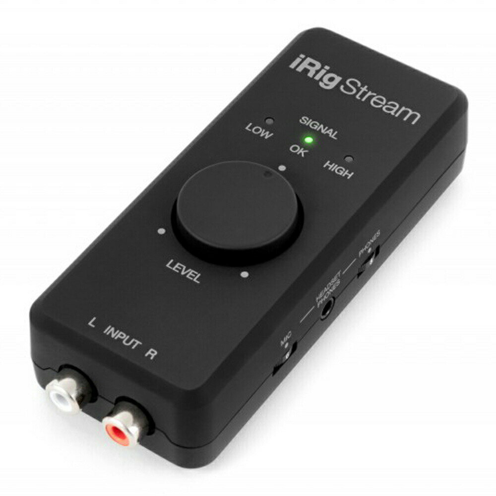 IK Multimedia iRig Stream オーディオインターフェース