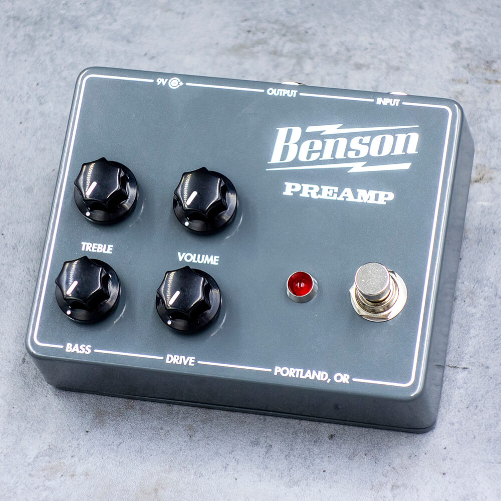 Benson Amps Preamp Pedal ドライブペダル