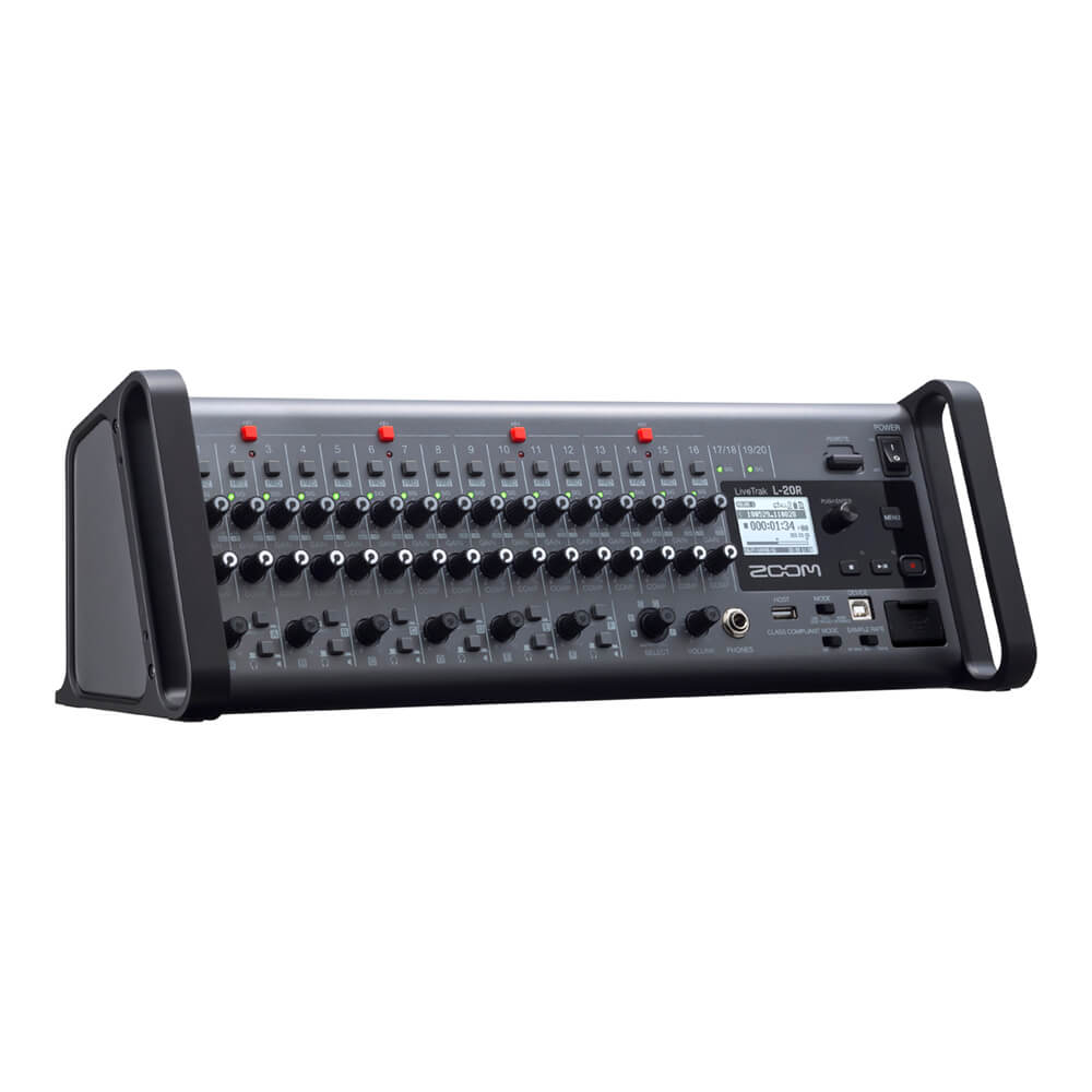 ZOOM ズーム LiveTrak L-20R Digital Mixer + Recorder