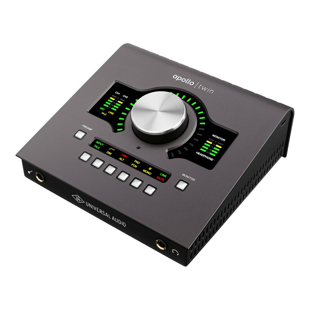 UNIVERSAL AUDIO Apollo Twin MkII Duo Heritage Edition 【期間限定！プレミアムUADプラグインプレゼント！～6/30】