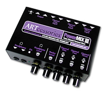 ART PowerMIX III 【RECORDING COMPACT MIXER】【RECORDING EFFECTOR】